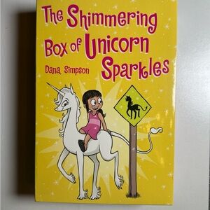 The Shimmering Box of Unicorn Sparkles: - Paperback, by Simpson Dana -Like New